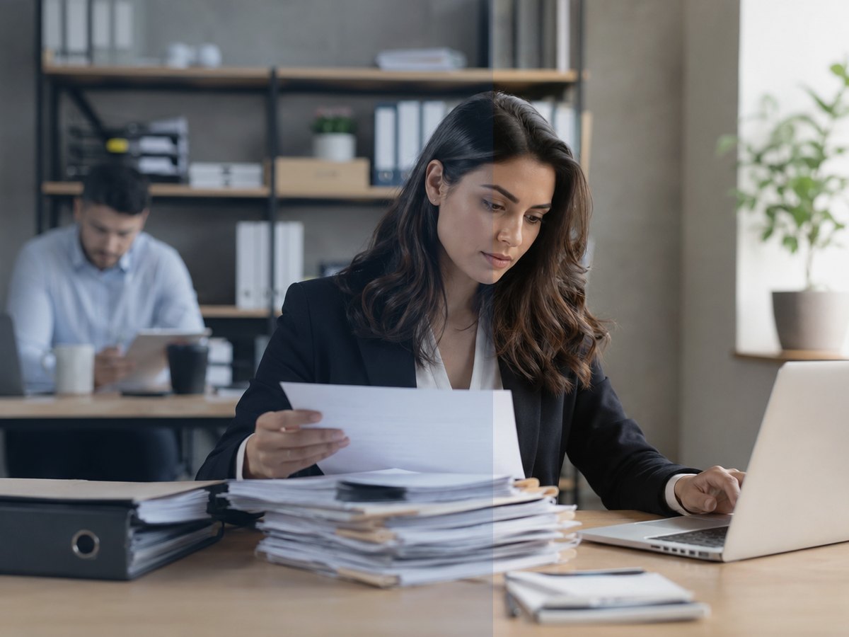 Équipe en réunion dans un bureau